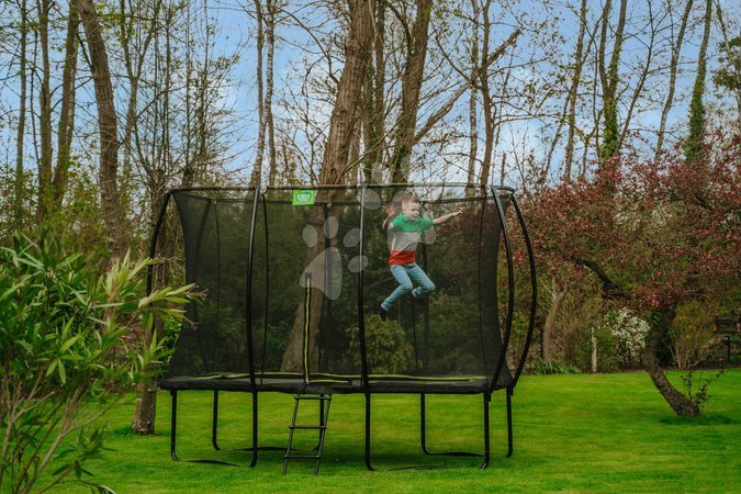 Trampolini z zaščitno mrežo - Trampolin z zaščitno mrežo Silhouette trampoline Exit Toys  - 9