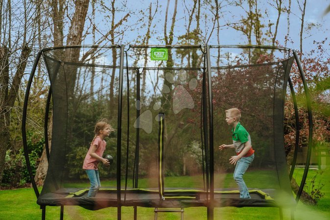 Trampolini z zaščitno mrežo - Trampolin z zaščitno mrežo Silhouette trampoline Exit Toys  - 10