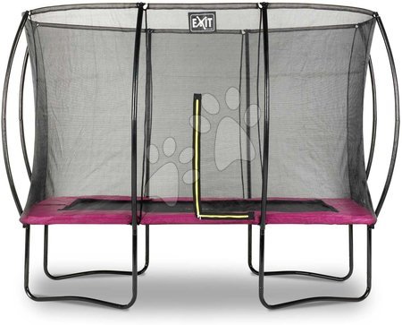 Trampolíny - Trampolína s ochrannou sítí Silhouette trampoline Pink Exit Toys 