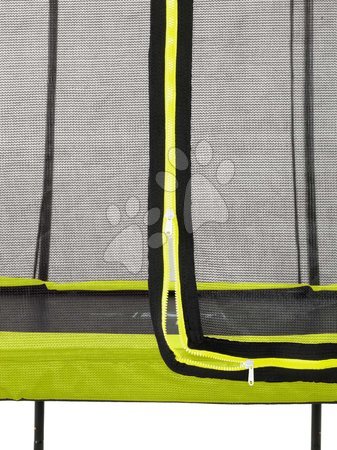 Trampoline mit Sicherheitsnetz - EXIT Silhouette Trampolin 244x366cm - grün - 7