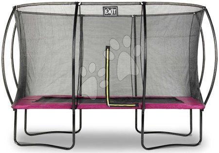 Trambuline - Trambulină cu plasă de siguranță Silhouette trampoline Pink Exit Toys 