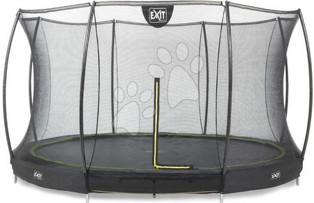 Trampolini - Trampolin sa zaštitnom mrežom Silhouette Ground Black Exit Toys 