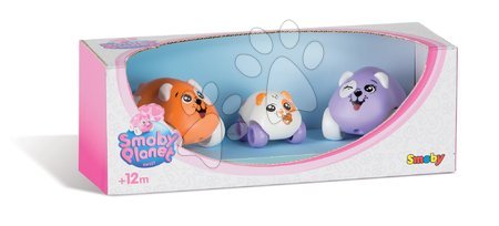 Garáže  - Sada 3 zvířátek na kolečkách Sweet Planet Smoby - 1