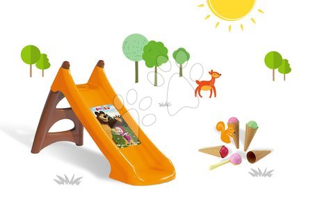 Staré položky - Set skluzavka Máša a medvěd Toboggan XS Smoby - 2