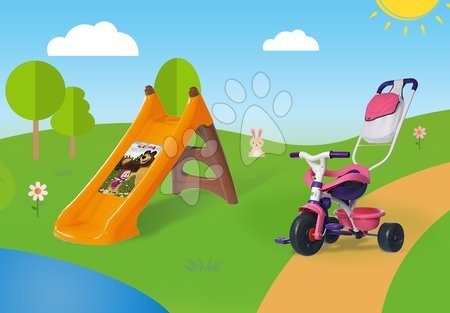 Skluzavky sety - Set skluzavka Máša a medvěd Toboggan XS Smoby - 1