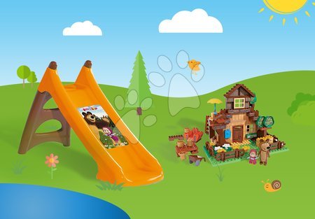Staré položky - Set skluzavka Máša a medvěd Toboggan XS Smoby - 1