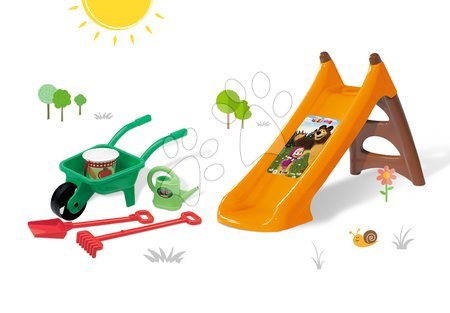 Staré položky - Set skluzavka Máša a medvěd Toboggan XS Smoby - 12