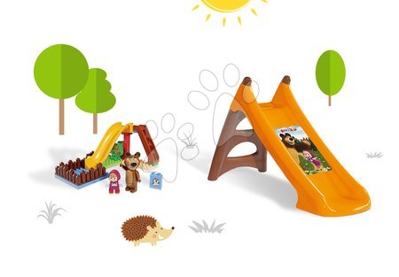 Staré položky - Set skluzavka Máša a medvěd Toboggan XS Smoby - 2