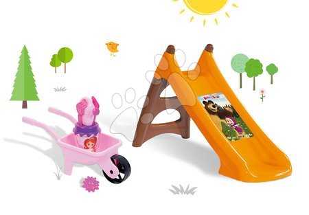 Staré položky - Set skluzavka Máša a medvěd Toboggan XS Smoby - 3