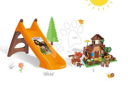 Staré položky - Set skluzavka Máša a medvěd Toboggan XS Smoby - 2