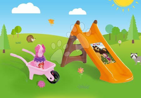 Staré položky - Set skluzavka Máša a medvěd Toboggan XS Smoby - 2