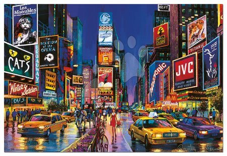 Puzzle svetleče v temi - Puzzle Neon Series, Neon Times Square Educa - 1