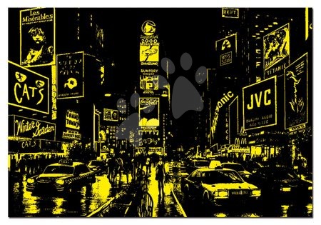 Puzzle svetleče v temi - Puzzle Neon Series, Neon Times Square Educa - 2