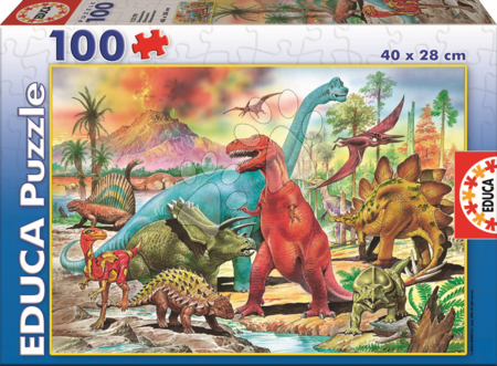 Építőjátékok és puzzle - Puzzle Junior Dinoszaurusz Educa