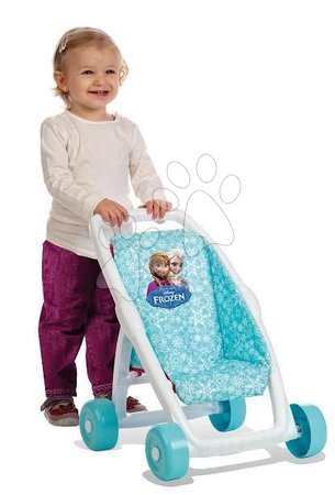 Kočárky pro panenky sety  - Set kočárek pro panenku Frozen Smoby - 8