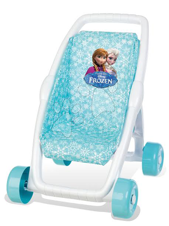 Kočárky pro panenky sety  - Set kočárek pro panenku Frozen Smoby - 7