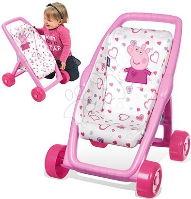 Staré položky - Kočárek pro panenku Baby Nurse Peppa Pig Smoby - 1