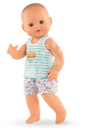 Panenky od 24 měsíců - Panenka Paul pije a čůrá Bath Baby Aqua Mon Grand Poupon Corolle - 3