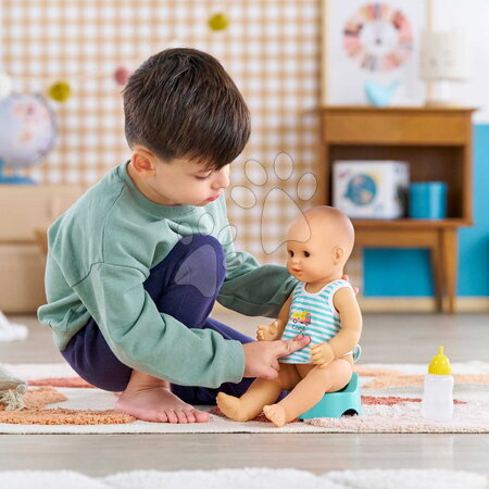 Panenky od 24 měsíců - Panenka Paul pije a čůrá Bath Baby Aqua Mon Grand Poupon Corolle - 16