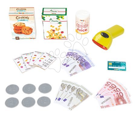 Obchody pro děti - Elektronická pokladna klávesnicová Mini Shop Smoby - 4