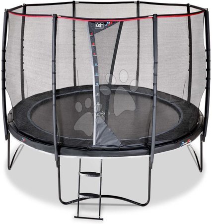 Trampoline mit Sicherheitsnetz - EXIT PeakPro Trampolin ø305cm - schwarz_1