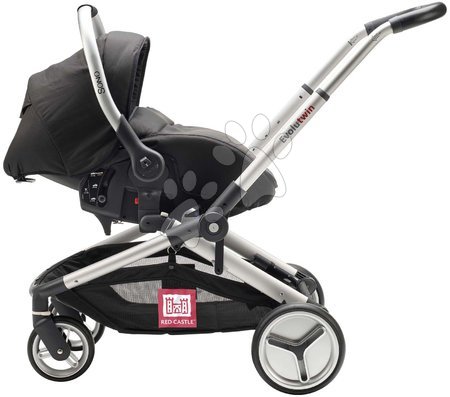 Sièges auto - Siège-auto avec capote Casual Play Sono Fix Car Seat Black Red Castle - 3