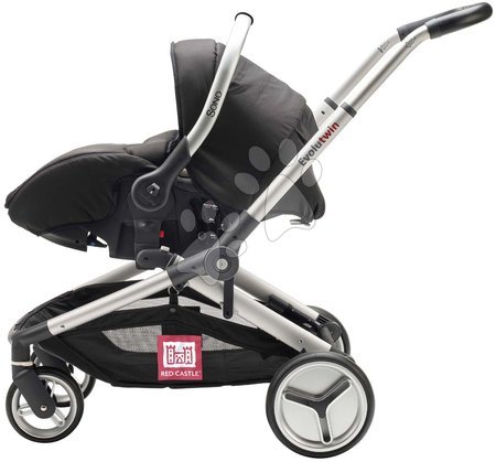 Reisen mit Babys - Autositz mit Dach Casual Play Sono Fix Car Seat Black Red Castle_1