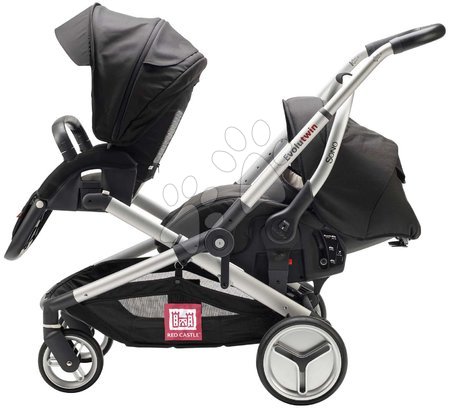 Sièges auto - Siège-auto avec capote Casual Play Sono Fix Car Seat Black Red Castle - 8