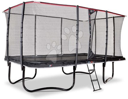 Trampoline mit Sicherheitsnetz - EXIT PeakPro Trampolin 244x427cm - schwarz_1