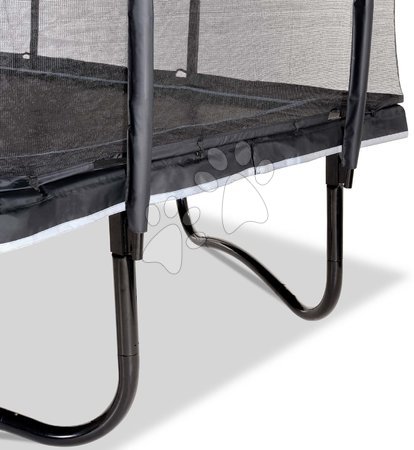 Trambuline cu plasă de siguranță - Trambulină cu plasă de siguranță și scară PeakPro Black Exit Toys  - 3