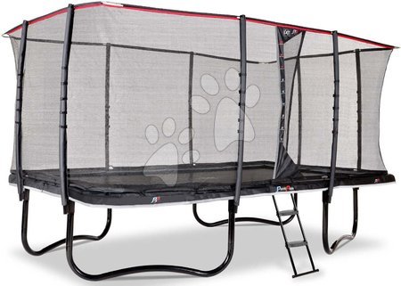 Trampoline mit Sicherheitsnetz - EXIT PeakPro Trampolin 275x458cm - schwarz_1