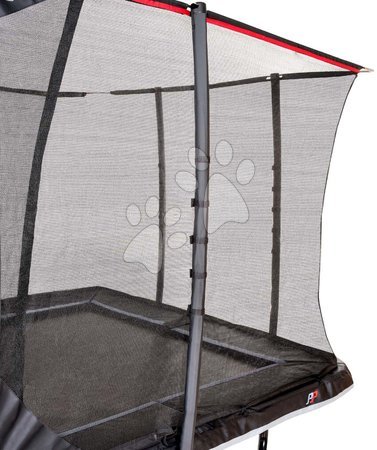 Trambuline cu plasă de siguranță - Trambulină cu plasă de siguranță și scară PeakPro Black Exit Toys  - 6