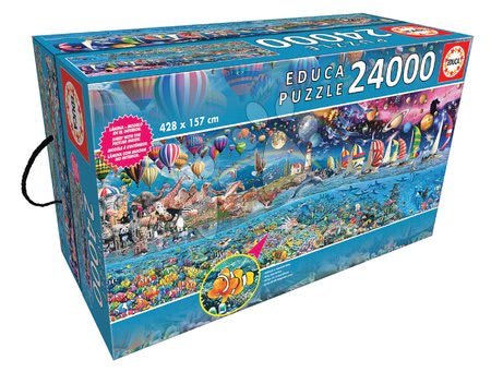 Puzzle 9000 - 42 000 dílků - Puzzle Život Educa
