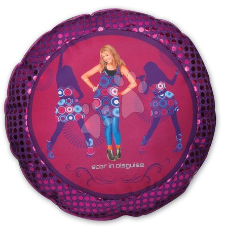 Plišaste igrače - WD Hanna Montana pink vankúšik 30 cm