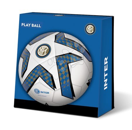 Dětské míče - Fotbalový míč šitý Inter Milán Pro Mondo velikost 5_1