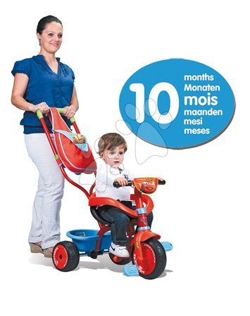 Staré položky - Tříkolka Be Fun Confort Cars Smoby - 2