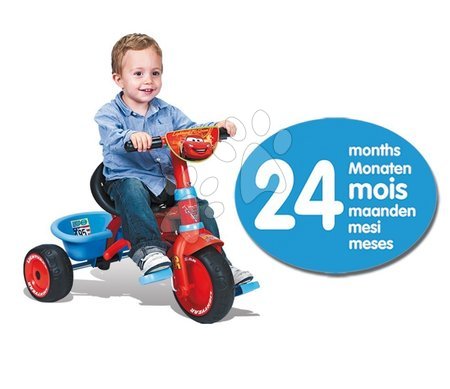 Staré položky - Tříkolka Be Fun Confort Cars Smoby - 4