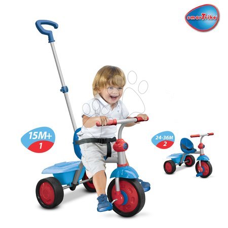 Trojkolky od 15 mesiacov - Trojkolka Fun smarTrike - 1