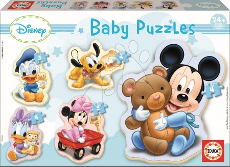 Jucării pentru bebeluși - Puzzle baby Mickey Mouse Educa