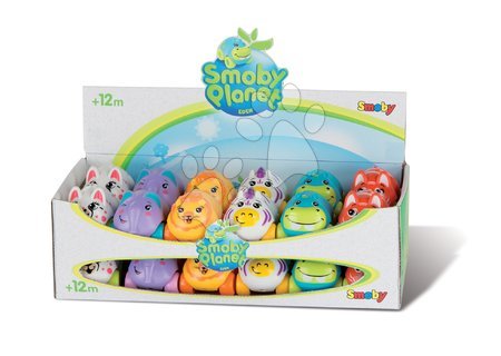 Autíčka  - Zvířátko na kolečkách Eden Planet Smoby - 1