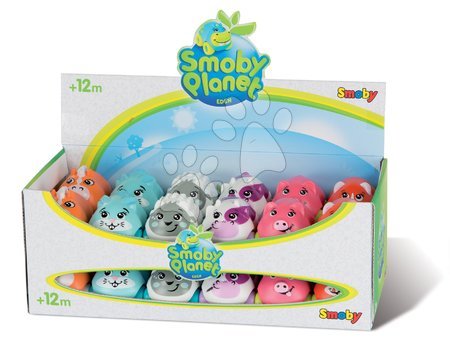 Autíčka  - Zvířátko na kolečkách Eden Planet Smoby - 1