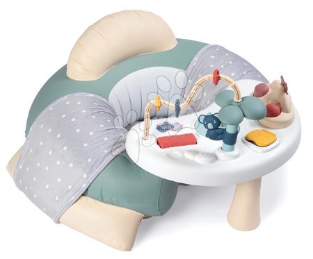 Hračky pre najmenších - Sedátko s didaktickým stolom Cosy Seat Little Smoby