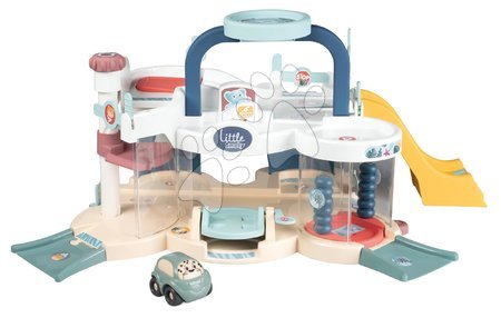 Voitures pour enfants et simulateurs - Garage avec lave-auto First Garage Little Smoby