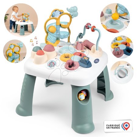 Hračky pro nejmenší - Set didaktický stolek Activity Table Little a stůl KidTable Smoby_1