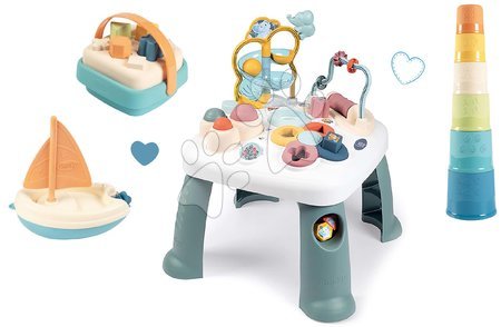 Spielzeuge für die kleinsten Kinder - Set didaktický stolík Activity Table Little Smoby