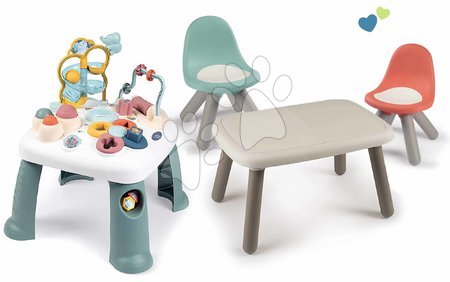 Pre bábätká - Set didaktický stolík Activity Table Little a stolík KidTable Smoby