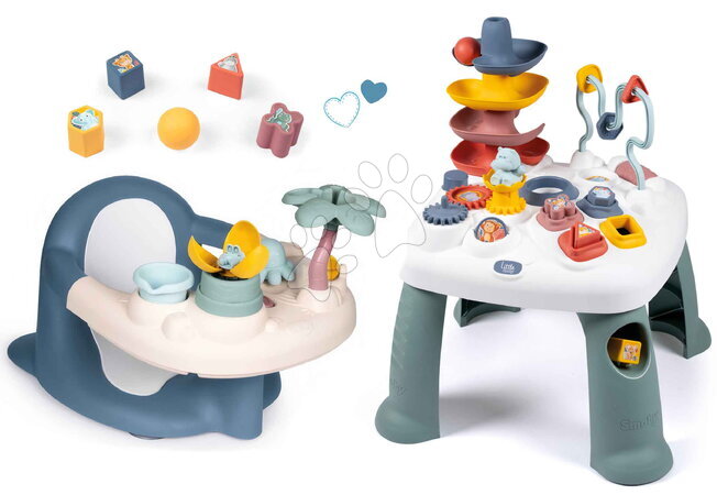 Interaktivni glazbeni stolovi - Didaktički stolić Activity Table Little Smoby sa sjedalicom za kadicu