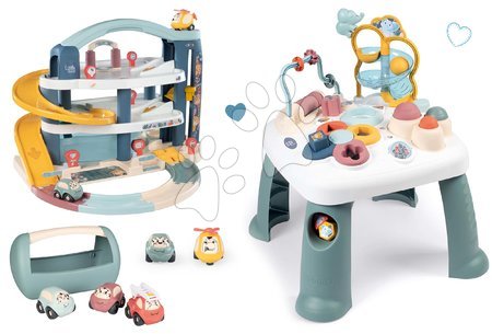 Igračke za djecu od 1 do 2 godine - Set didaktický stolík Activity Table Little Smoby