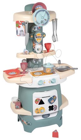 Egyszerű játékkonyhák - Készségfejlesztő konyhácska legkisebbeknek Cooky Kitchen Little Smoby