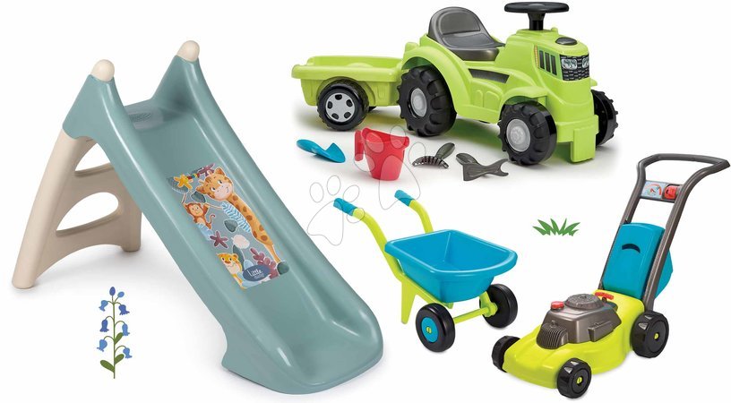Rutschen Sets | Seite 8 - Set Rutsche Toboggan XS blau Smoby